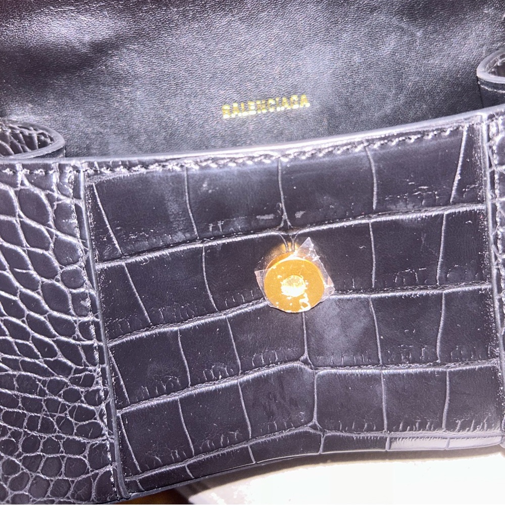 Hourglass Balenciaga Black Bag - Picture 16 of 16